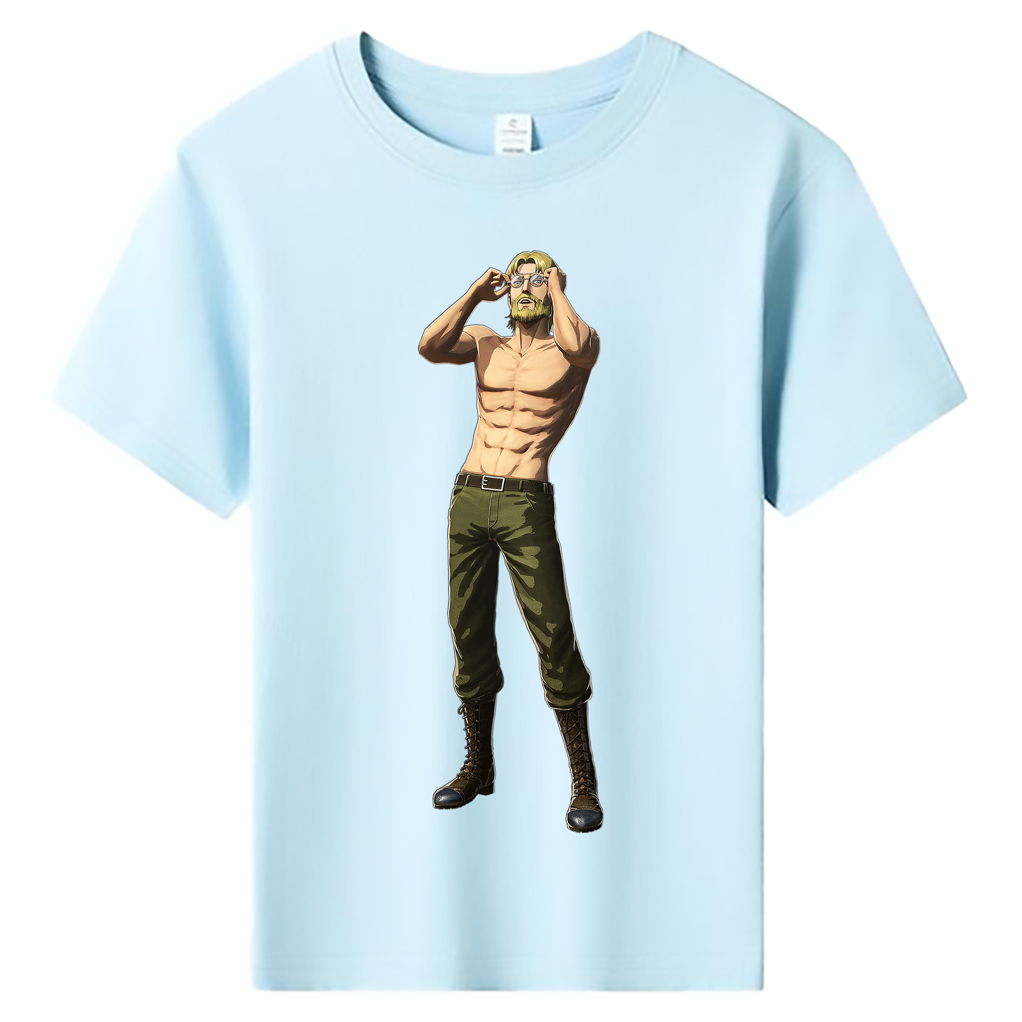 （画像用） 進撃の巨人 Attack on Titan 綿100％キッズTシャツ（フロントプリント）